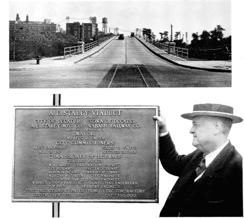 The Staley Viaduct was inaugurated in July of 1928 Photo Courtesy of the Tate & Lyle archives